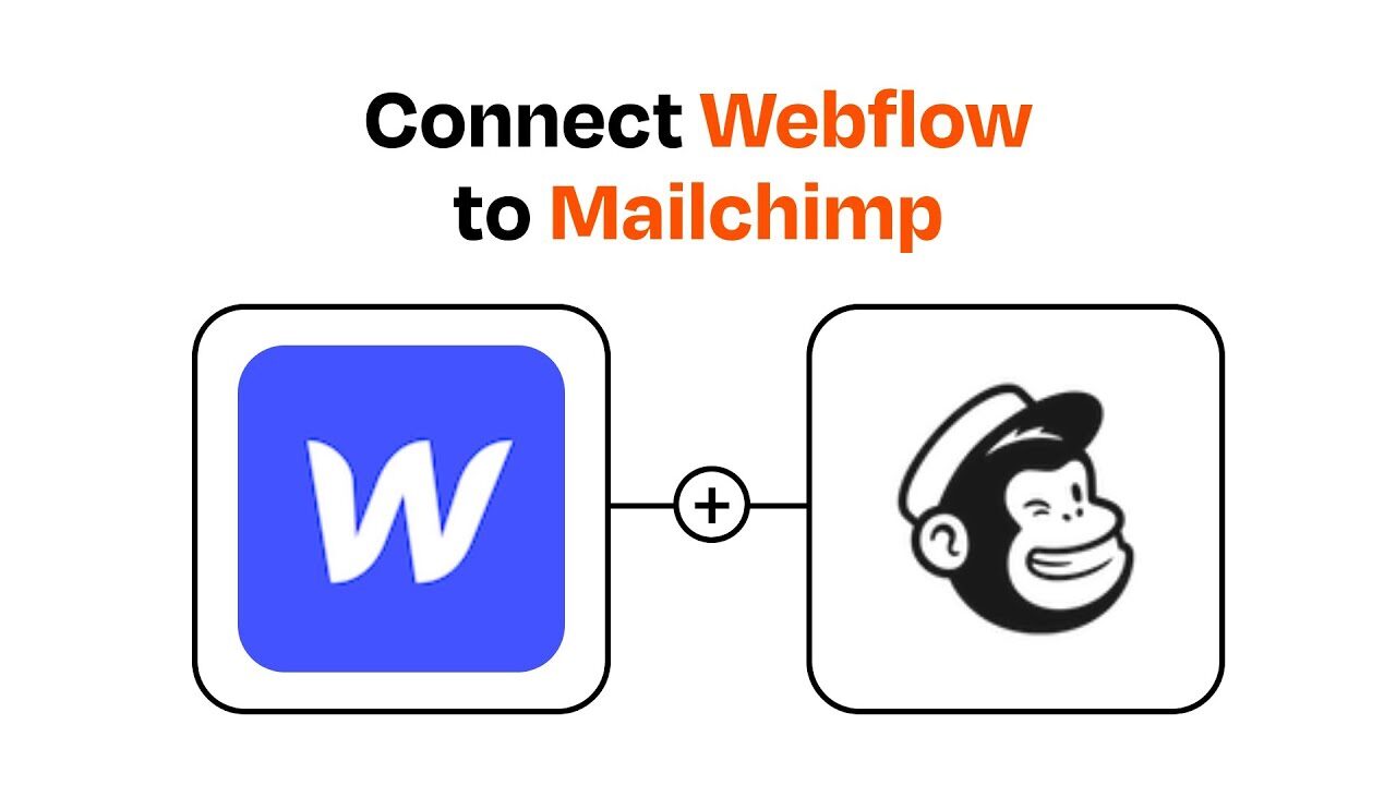 Create integrations between Mailchimp and Webflow to automate any workflow