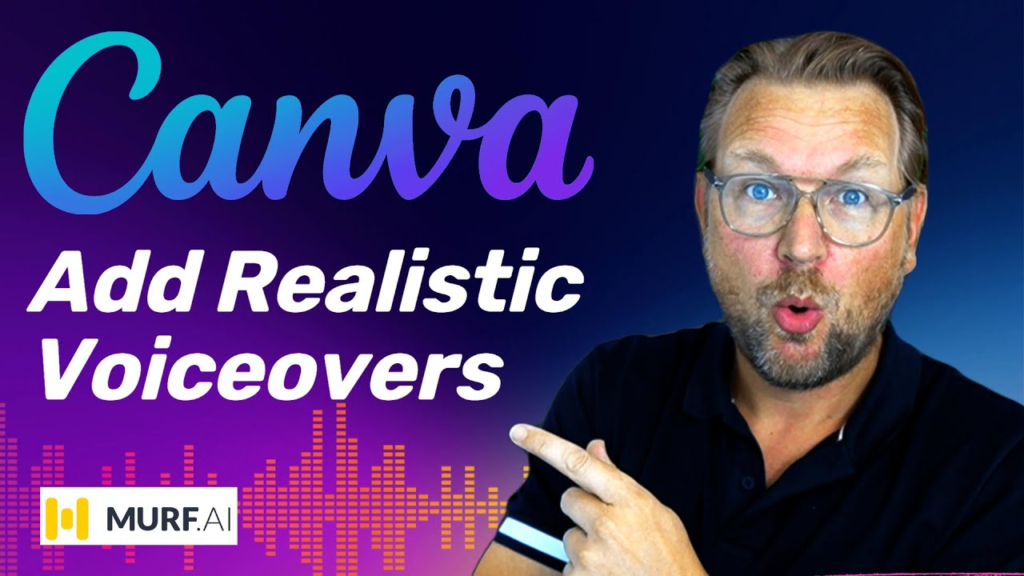 Realistic Voice Overs to Canva Designs with Murf AI-axiabits