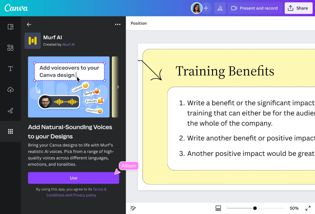 Add Your Script and Generate the Voiceover-axiabits