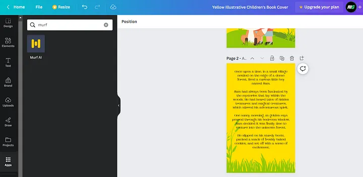 How to Use Murf AI with Canva to Create Audiobooks and Voiceovers-axiabits