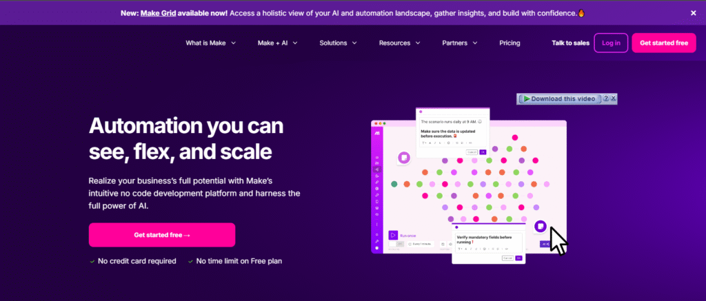  Set Up Make Scenario-axiabits