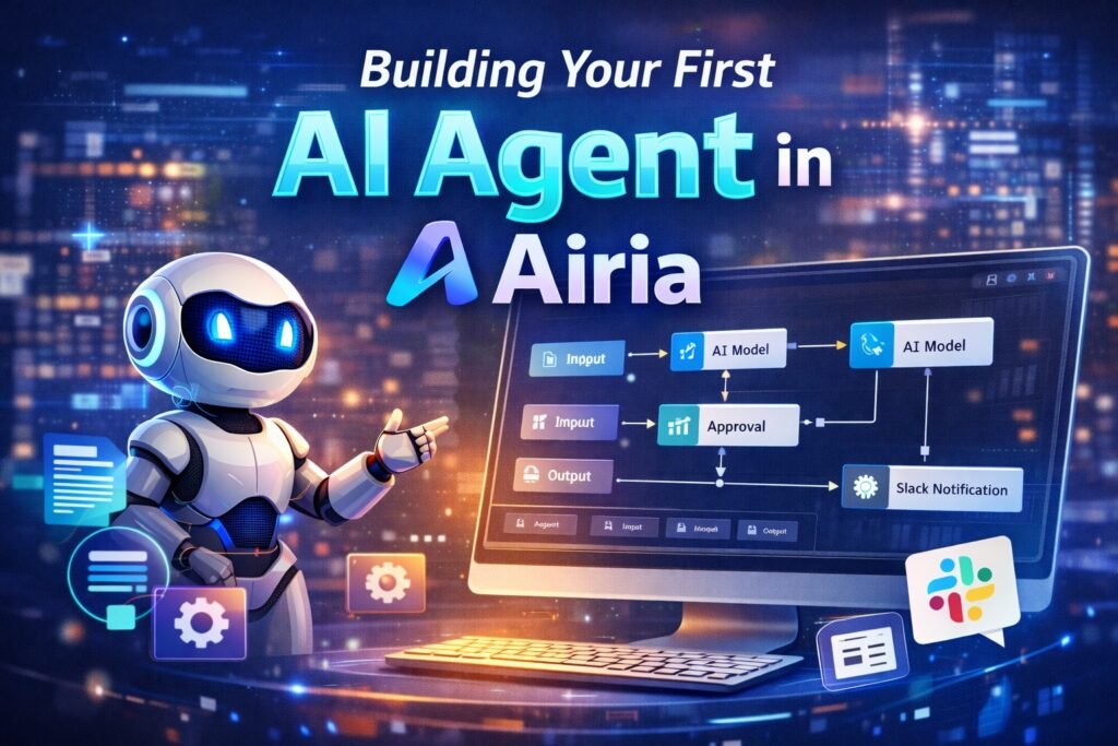 How to Build an AI Agent in Minutes with Airia 3 Building Your First AI Agent in Airia-axiabits