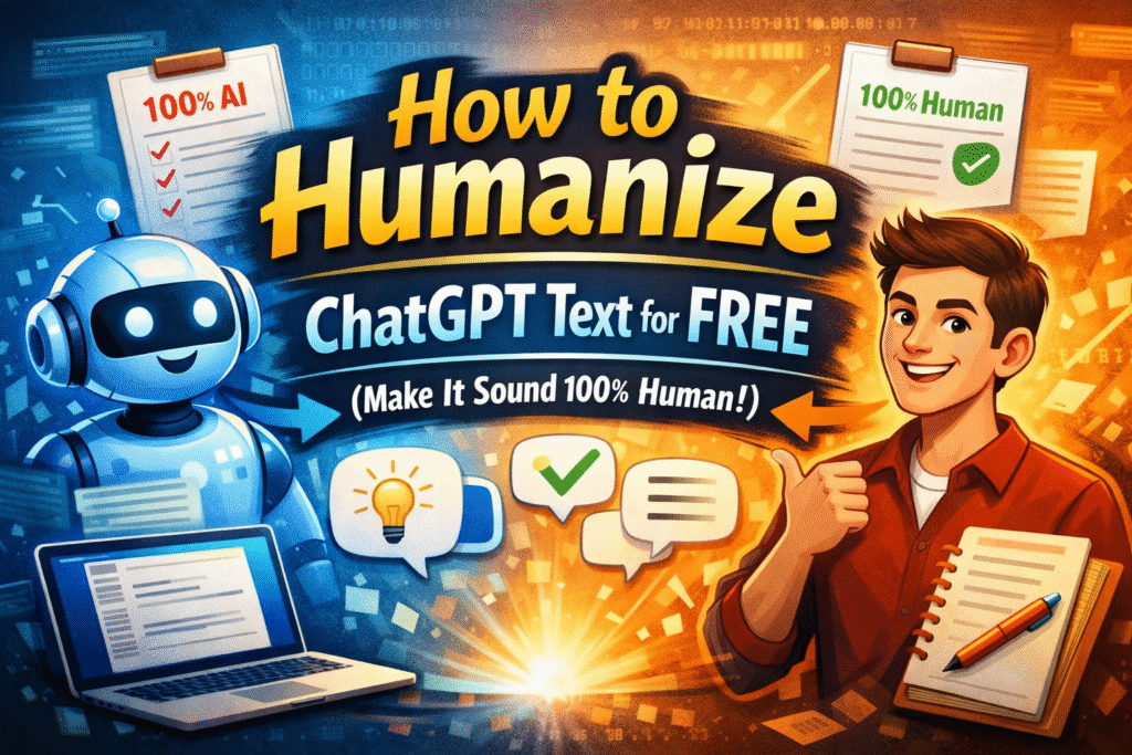 How to Humanize ChatGPT Text for FREE (Make It Sound 100% Human!) 1 Humanize ChatGPT Text for FREE-axiabits