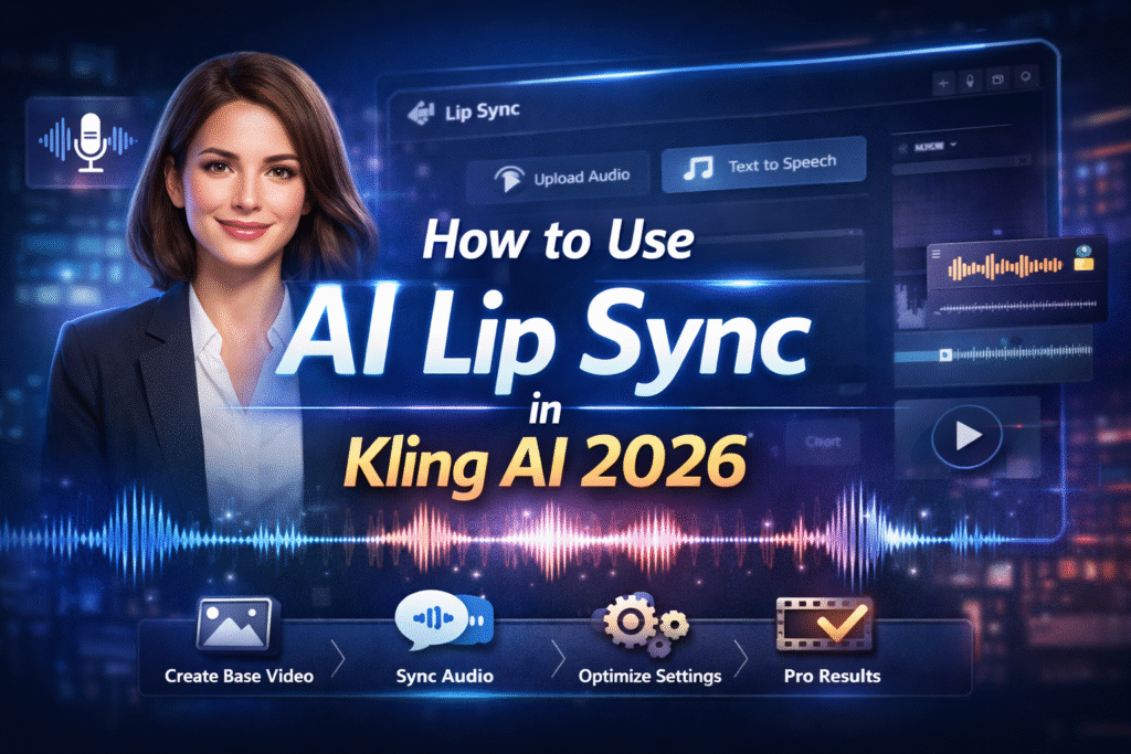 How to use AI Lip Sync in Kling AI 2026 1 Use AI Lip Sync in Kling AI-axiabits
