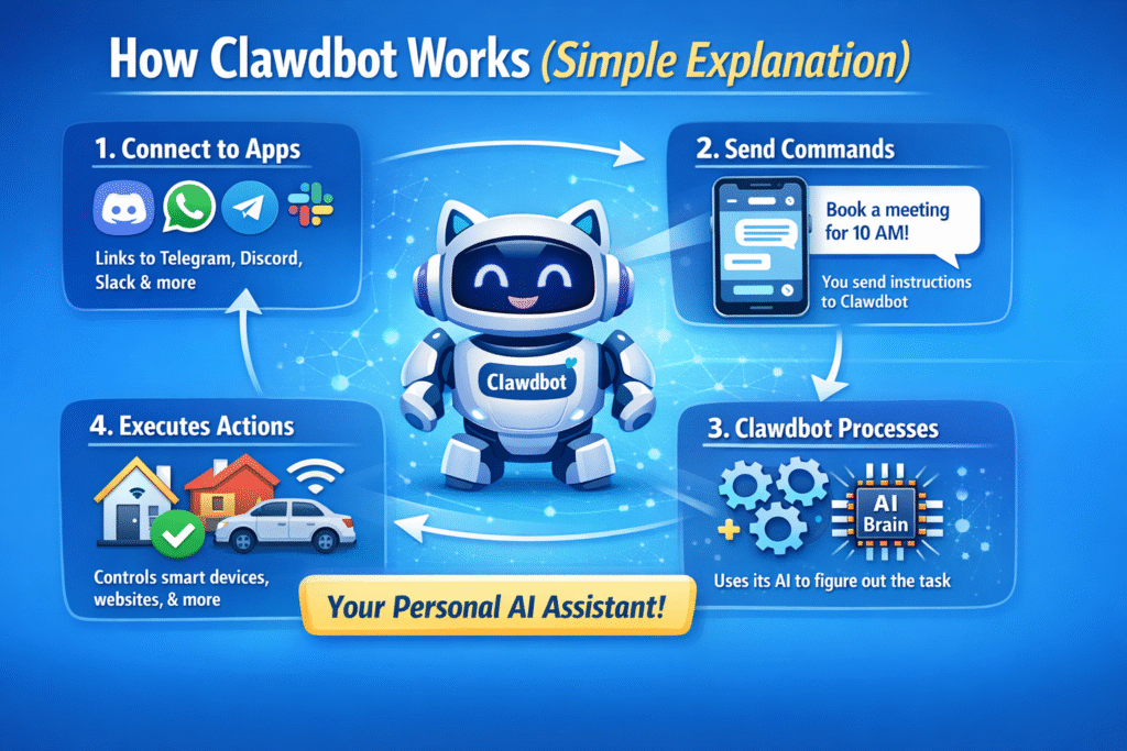 How Clawdbot Works -axiabits How Clawdbot Works -axiabits