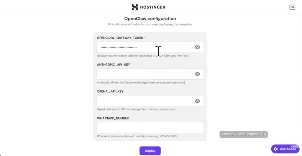How to Set Up OpenClaw (Clawdbot) – Full Beginner’s Walkthrough (No-Code Guide) 3 Deploy OpenClaw on Your VPS-axiabits