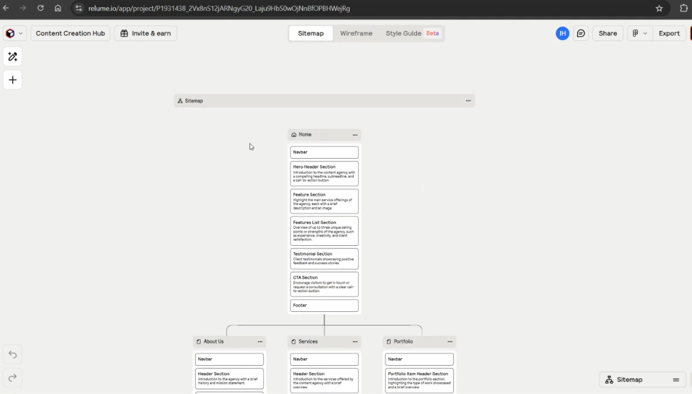 How To EXPORT Relume To Figma (QUICK & EASY) 2026 2 Log Into Relume and Open Your Project-axiabits
